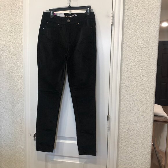 Seven 7 - Tummy less High Rise Skinny Velvet Pants - Picture 3 of 6